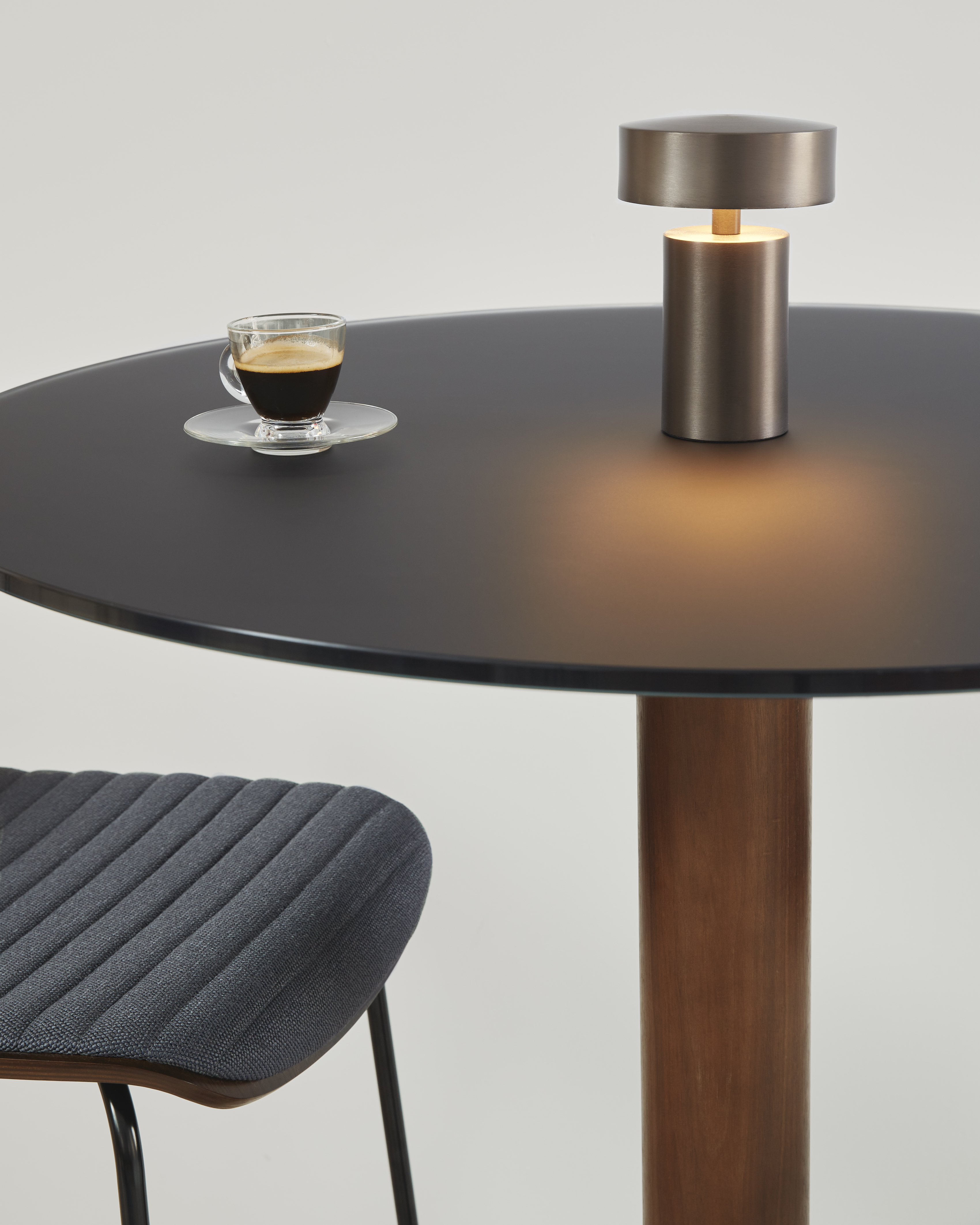 【Hinoki Iron  Table 】No.844 HEshihome Modern Rotatable Square Wooden Dining Table Sets